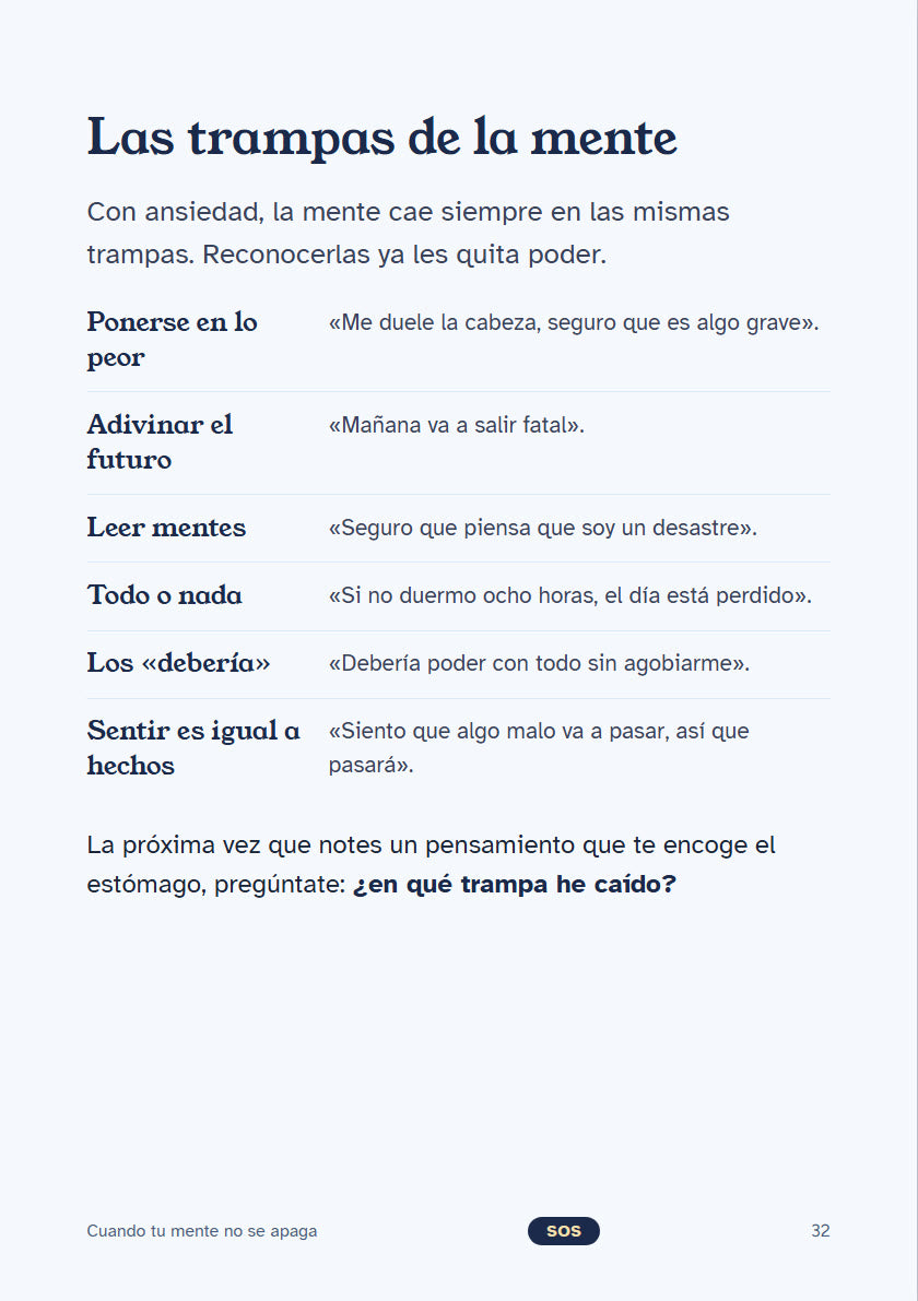 Página: las trampas de la mente