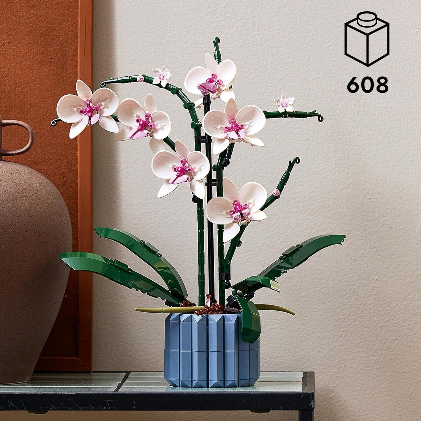 Flores Botanical Orquídeas y Plantas Artificiales Decoración del Hogar