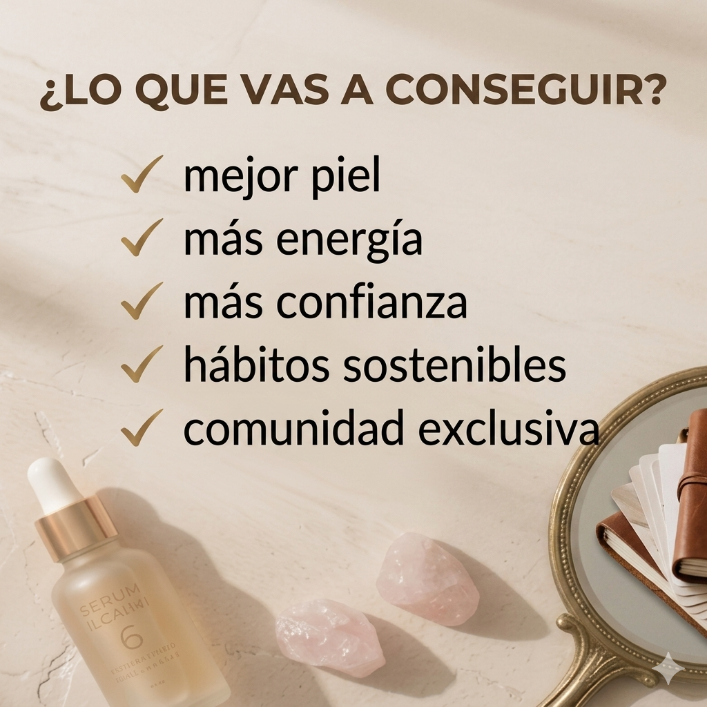 Glow Up Real | Ebook de 30 días para transformar tu piel, hábitos y energía